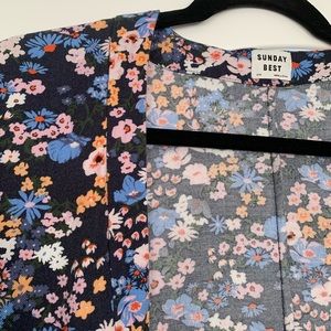 Aritzia Sunday Best Floral Kimono